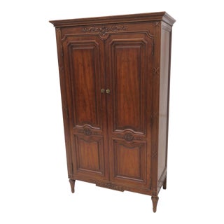 Henredon Italian Neoclassic Style Armoire For Sale