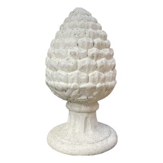 Pine Cone in Reconstituted Stone, 1970s For Sale