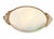 Glass Antique French Gilt Bronze Vanity Mirror Tray With Sculptural Lily Handles, Art Nouveau For Sale - Image 7 of 7