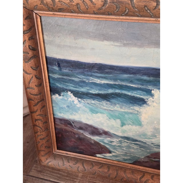 George Sanders Bickerstaff California Seascape For Sale - Image 13 of 16