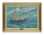 1970s "La Spezia Nave Scuola Amerigo Vespucci" Nautical Oil Painting Signed GP, Framed For Sale In Denver - Image 6 of 6