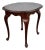 Ethan Allen Cherry Table Queen Anne Style Oval Accent End Side 1990s For Sale