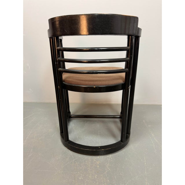Mid-Century Fledermaus Bauhaus Armchairs by Josef Hoffmann for Thonet, Austria, 1920s, Set of 4 For Sale - Image 15 of 18