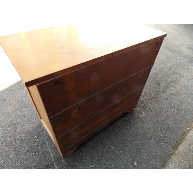 Wood Antique Late 1800s Eastlake Chest of Drawers For Sale - Image 7 of 7