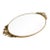 Antique French Gilt Bronze Vanity Mirror Tray With Sculptural Lily Handles, Art Nouveau For Sale