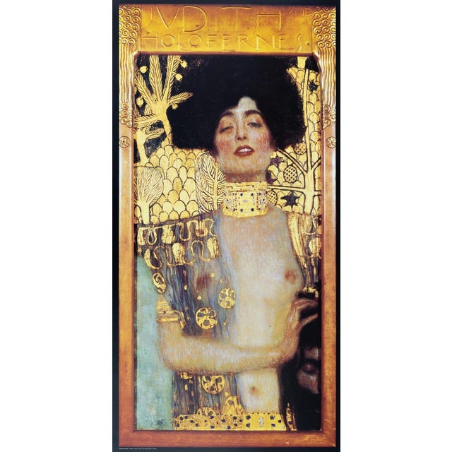 Gustav Klimt (1862-1918) Judith Original color poster after the artist's eponymous work On poster paper, 59 x 84 cm...