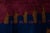 Textile Antique Chinese Art Deco Rug in Deep Burgundy Plum With Floral & Bird Border For Sale - Image 7 of 12