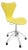 Model 3117 Office Swivel Chair in Yellow by Arne Jacobsen for Fritz Hansen, 1995 For Sale