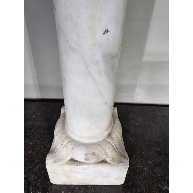 Antique Marble Column, 1860 For Sale - Image 10 of 13
