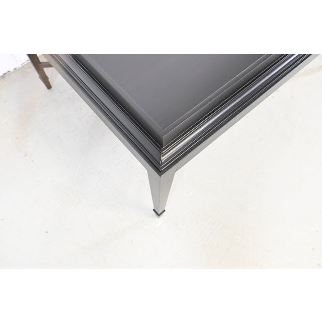 Wood Baker Furniture Barbara Barry Coffee Table, Newly Refinished For Sale - Image 7 of 11