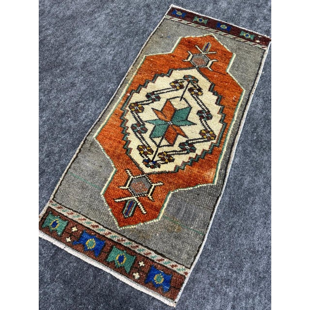 Early 21st Century Turkish Yastik Rug 1'3" x 2'8" For Sale - Image 5 of 5