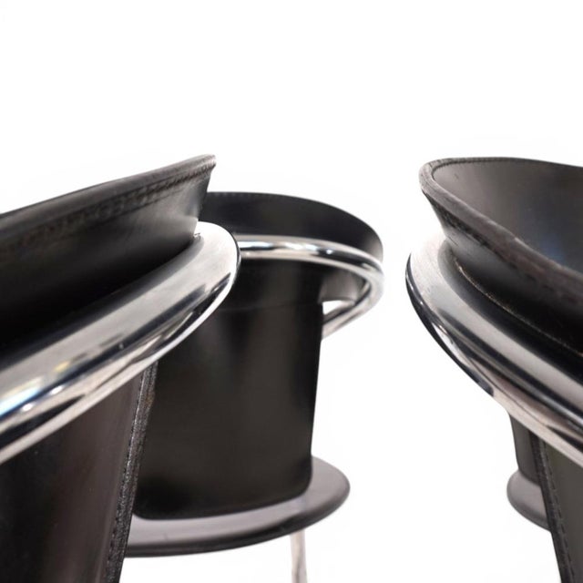 Dining Chairs by A. Rizzatto for Lo Studio, 1980s, Set of 4 For Sale - Image 13 of 18