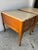1960s Pair of Vintage French Provincial-Style Wood End Tables or Nightstands Featuring Scalloped Stone or Marble-Style Tops and Curved Cabriole Legs For Sale - Image 5 of 10