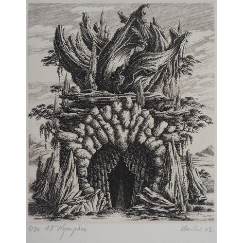 François Houtin, 12th Nymph, Engraving For Sale - Image 6 of 6