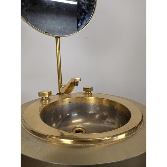 Gold Plated Dressing Table Set, 1970s, Set of 3 For Sale - Image 11 of 18