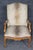Wood Louis XV Style Cheetah Print Upholstered Arm Chair For Sale - Image 7 of 11