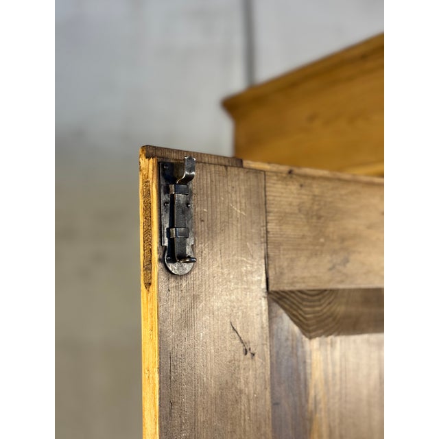 Dutch Knockdown Pine Wardrobe | Circa 1880 For Sale - Image 11 of 18