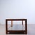 Low TV Stand Coffee Table in Cherry Wood and Glass, 1980s For Sale - Image 3 of 17