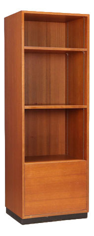 Vintage Teak Veneer Bookcase from Zingg-Lamprecht, 1960s