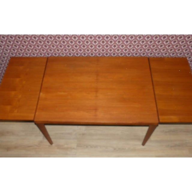 Teak Extendable Dining Table by Henning Kjaernulf for Vejle Stole & Møbelfabrik For Sale - Image 9 of 18