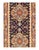 Indo Serapi design rug. Handmade Hand-knotted in fine lambswool. Lamb's Wool on a Cotton Foundation Vegetable Dyed Hand-...