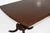 Vintage Georgian Mahogany Twin-Pedestal Dining Table With Extensions 96in For Sale - Image 9 of 12