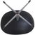 Animal Skin Egg Stool in Black Aura Leather by Arne Jacobsen, 2016 For Sale - Image 7 of 9