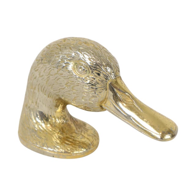 Gold Vintage Metal Duck Bottle Opener, 1960s For Sale - Image 8 of 10