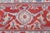 Indian Fine Antique Indian Agra Red and Blue Handmade Rug For Sale - Image 3 of 11
