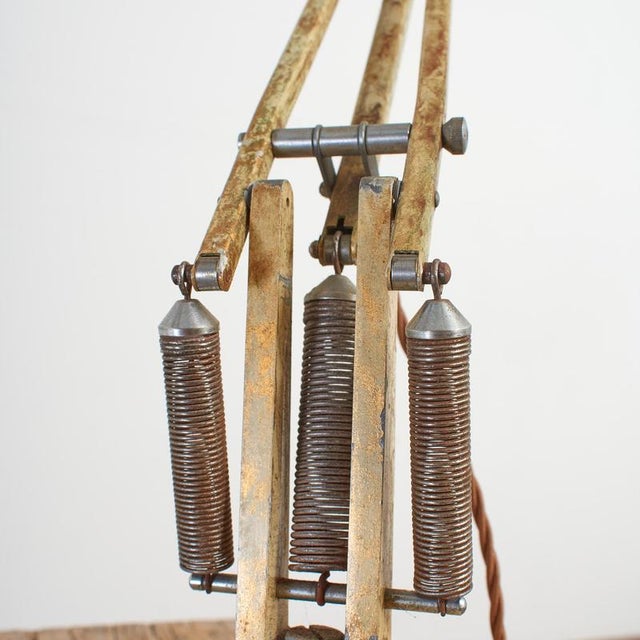 Metal Anglepoise Lamp by Herbert Terry & Sons F, 1960s For Sale - Image 7 of 9