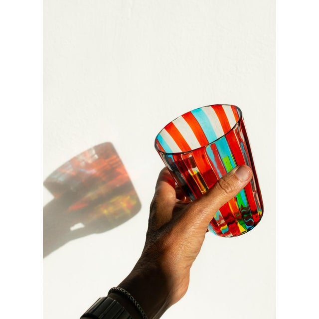 Contemporary Tequila Glasses by Mariana Iskra, Set of 6 For Sale - Image 3 of 18