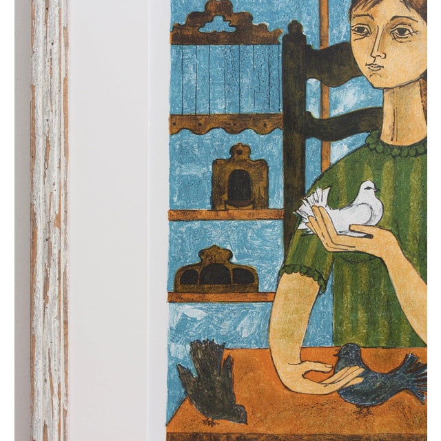 Vicenç Caraltó, Melancholic Muses II, 1960s, Lithograph For Sale - Image 8 of 13