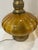 Vintage Amber Glass Lamps - a Pair For Sale - Image 11 of 11