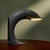 Circular Black Steel and Aluminum Table Lamp from Fratelli Martini, Italy, 1975s For Sale - Image 6 of 10