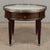 Early 20th Century Antique French Louis XVI Mahogany Marble Top Bouillotte Table For Sale - Image 5 of 18