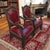 Elevate Your Home With This Stunning Pair of Antique Victorian-Style Parlor Leather Armchairs For Sale In Raleigh - Image 6 of 12