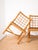 A set of two rattan armchairs dating from the 1960s, with their original varnish. The set is in very good condition...