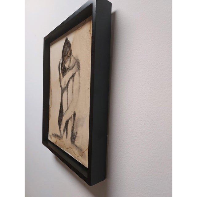This evocative 2026 original work by Alabama artist Pat Clay explores form and emotion through a minimalist, gestural...