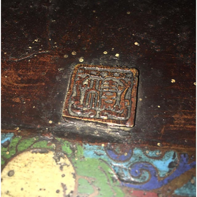 Late 19th Century Japanese Cloisonné Nobleman For Sale - Image 11 of 12