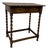 19th Century English Side Table With Drawer For Sale