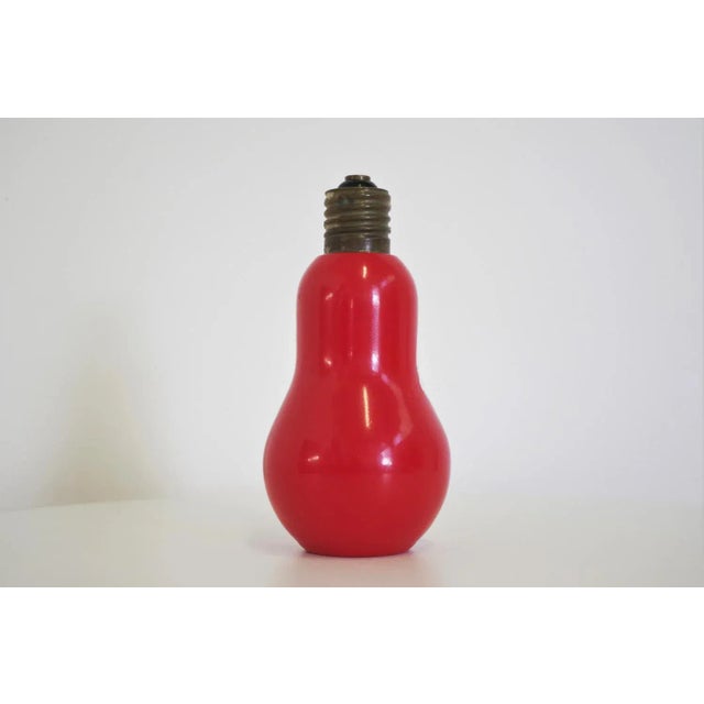Light Bulb-Shaped Bottle from Due Moretti Cremacaffè, 1970s For Sale - Image 9 of 12