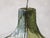Mid-Century Modern Flower-Shaped Green Murano Glass Hanging Lamp, 1960s For Sale - Image 3 of 12
