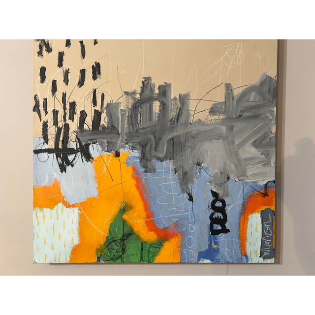 Abstract Painting by Artist Wyman Lancaster For Sale - Image 9 of 9