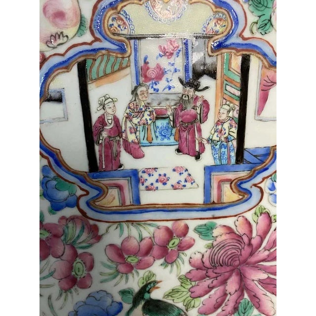 Famille Rose Canton Vases, Set of 2 For Sale - Image 13 of 16