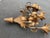 1950s Large Italian Gilt Iron Floral Wall Sconce For Sale - Image 5 of 12