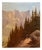 Perrenoud, Pines and Mountains, Oil on Masonite For Sale