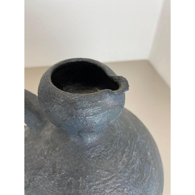German Ceramic Studio Pottery Object from Gerhard Liebenthron, 1981 For Sale - Image 9 of 18
