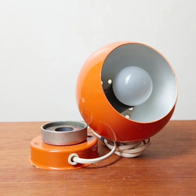 Metal Mid-Century Wall Lamps in Brass by Abo Randers, 1960s, Denmark For Sale - Image 7 of 7