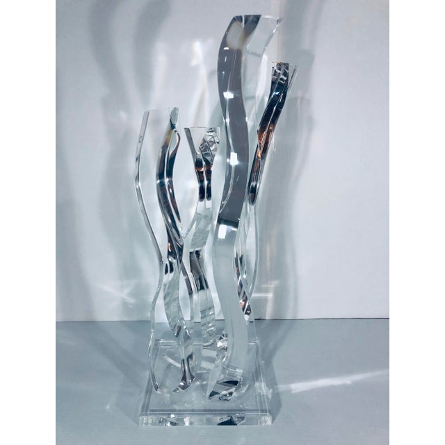 1970s Hivo Van Teal Lucite Sculpture, 1970s For Sale - Image 5 of 13