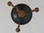 Vintage French Empire Bronze Chandelier, 1980s For Sale - Image 4 of 11